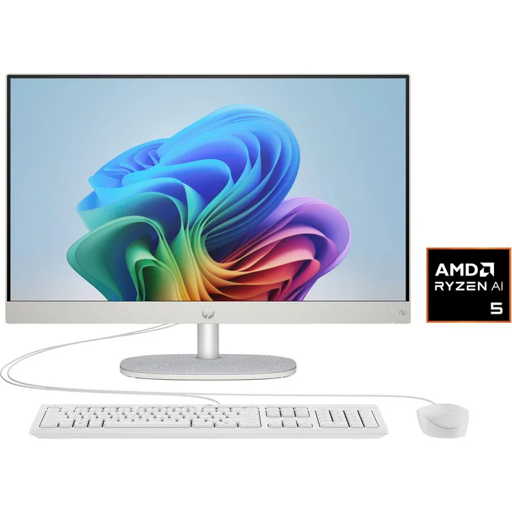 HP 24-ct2054ng All-in-One PC, 24 Zoll, AMD Ryzen™ 5 AI 340, 16 GB RAM, 1000 GB SSD, AMD Radeon Grafik