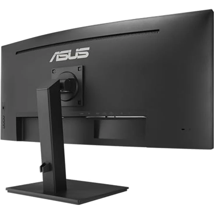 ASUS VA34VCPSR 34 Zoll Docking Monitor (WQHD, 1500R Krümmung, USB-C PD 96W, RJ45, USB-Hub, ergonomisches Design, wandmontierbar) in Schwarz – Bild 4