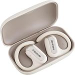 SIVGA SO2 Open Ear Kopfhörer, Drahtlose Kopfhörer mit 4-Mikrofonen für klare Anrufe, Leichte Ohrhörer mit Ohrhaken für Sporttraining, IPX5, 30-Stunden-Spielzeit (Weiß)