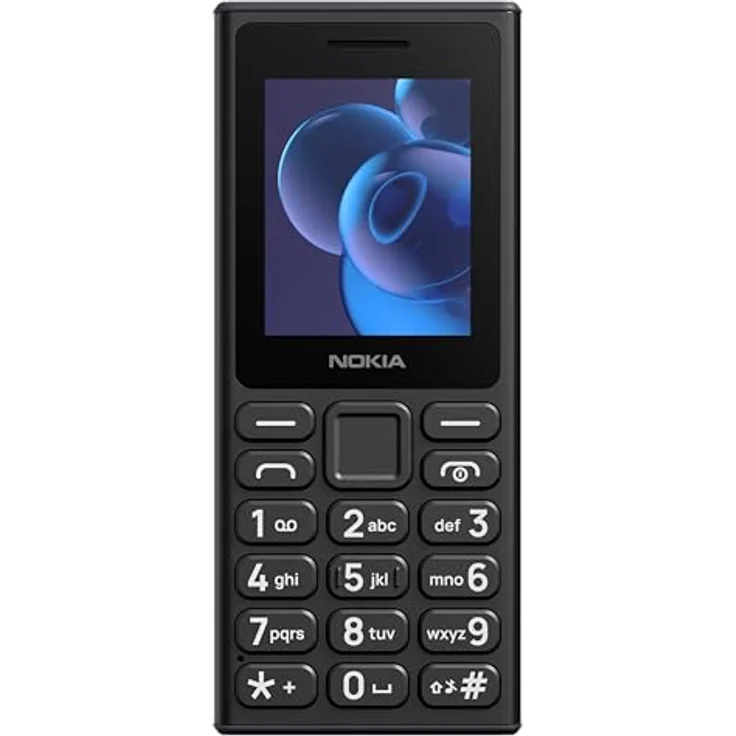 Nokia 105 2024 Black, Smartphone mit 2 Zoll Display und erweiterbarem Speicher bis zu 32 GB – Bild 1