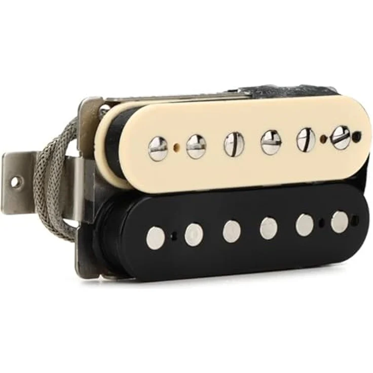 Seymour Duncan SH-1N 2C '59 Zebra, Humbucker Tonabnehmer für E-Gitarre mit Vintage PAF Sound, Zebra-Farbe – Bild 3