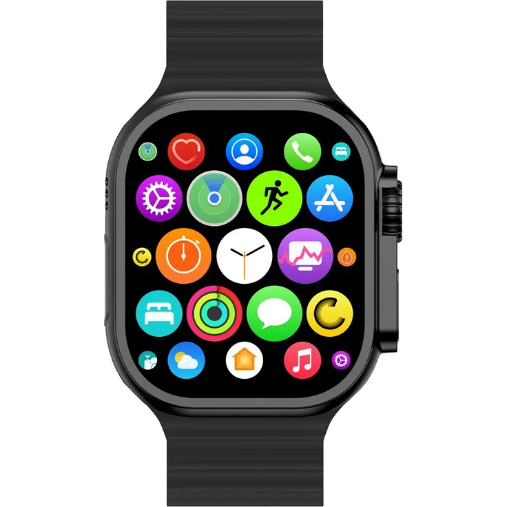 Media-Tech Smartwatch Fusion Gesundheitsüberwachung Mt872, robustes Design, Herzfrequenzmessung, Musiksteuerung, blau