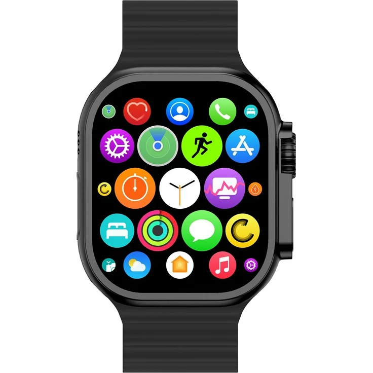 Media-Tech Smartwatch Fusion Gesundheitsüberwachung Mt872, robustes Design, Herzfrequenzmessung, Musiksteuerung, blau