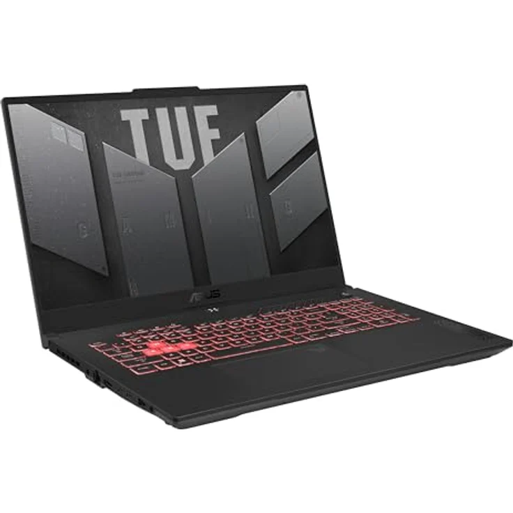 ASUS TUF 17 FA707NUR-HX064W, 17,3" FHD IPS Laptop, AMD Ryzen 7-7435HS, 16GB RAM, 1000GB SSD, GeForce RTX 4050, grau, Windows 11 Home – Bild 3