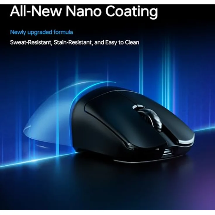 ATK F1 V2 Ultimate, kabellose Gaming-Maus mit 8K-Polling, ultraleicht (38g) - weiß – Bild 10