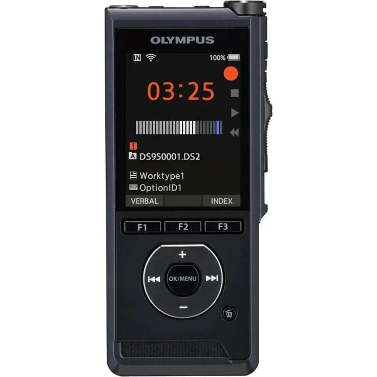 Olympus DS-9500 Integrator (2 GB), Diktiergerät, Schwarz