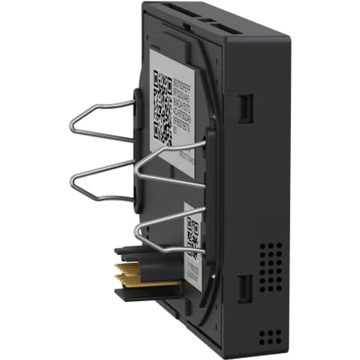 Merten Smart Home Connected Raumtemperaturregler-MODUL, Unterputz, System M, kompatibel mit Amazon Alexa und Google Home, MEG5779-0403, Schwarz – Bild 5