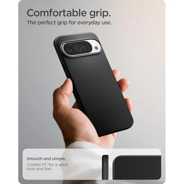 Spigen Thin Fit MagSafe, Smartphone Hülle für Google Pixel 10, minimalistisch und langlebig, Schwarz – Bild 8