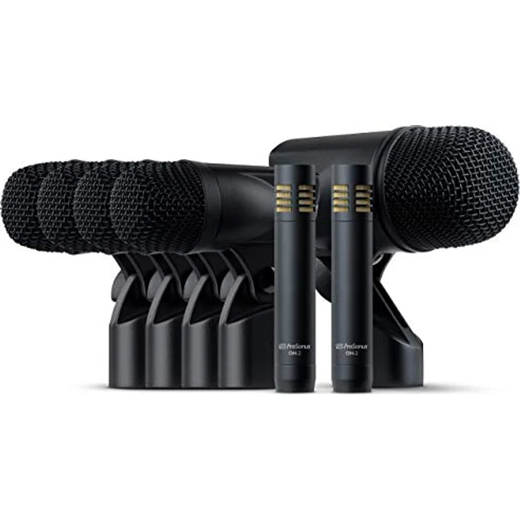 PreSonus DM-7 Drum-Mikrofon-Komplettset für Studioaufnahmen und Live-Sound-Verstärkung – Bild 1