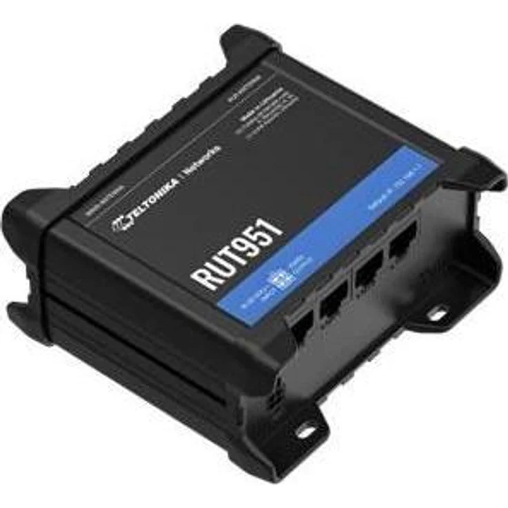 Teltonika NETWORKS RUT951, Dual-SIM 4G/LTE/3G/2G WiFi Router mit stabiler Internetverbindung für industrielle Anwendungen