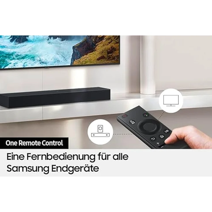 Samsung HW-C410G 2.0-Kanal C-Soundbar, Integrierter Subwoofer, Surround Sound Expansion, One Remote Control [2023] – Bild 5
