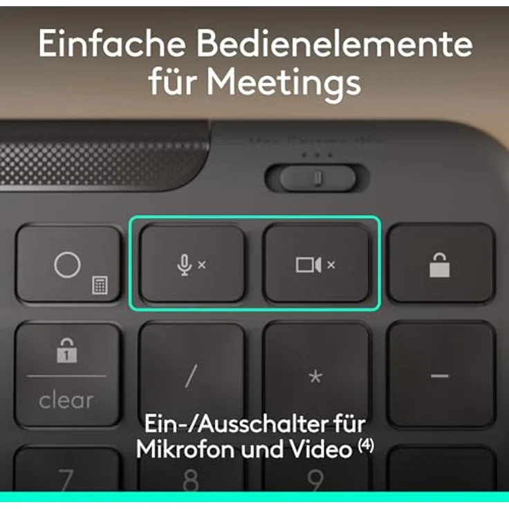 Logitech Signature Slim Wired Combo MK620, kabelgebundenes Tastatur-Maus-Set mit USB-C, deutsches QWERTZ-Layout, kompatibel mit Windows/Mac/Chrome, grafit – Bild 5