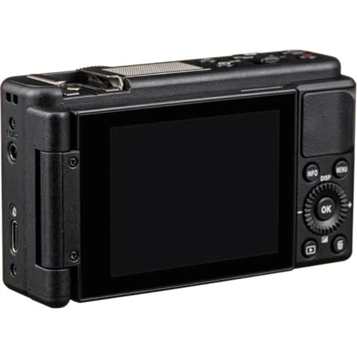 Yashica City 300 Kompaktkamera, 50 MP, 4K Ultra HD, CMOS Sensor, Schwarz – Bild 5