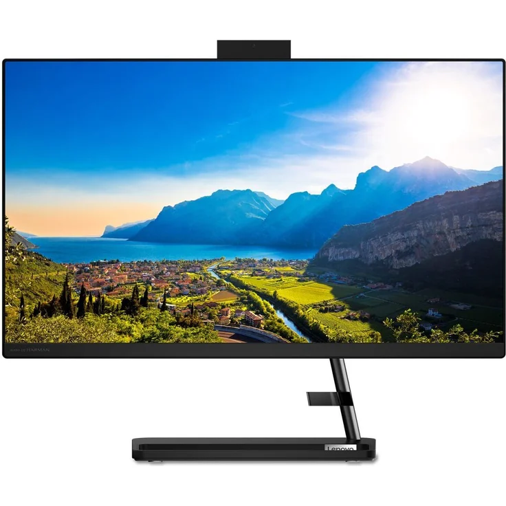 Lenovo IdeaCentre AIO 3 24ALC6, 60,5 cm (23.8") Full HD, AMD Ryzen 5, 16 GB RAM, 512 GB SSD, Schwarz