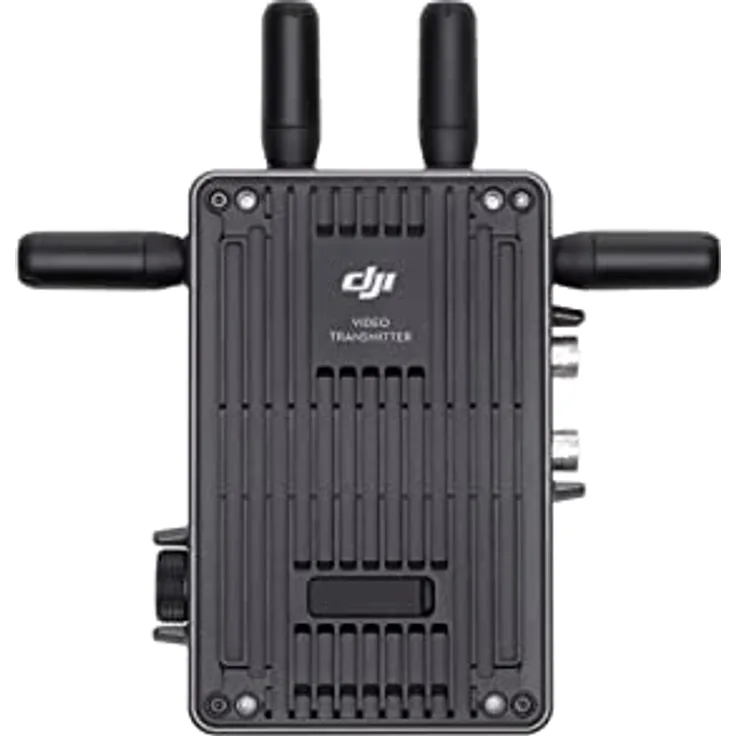 DJI Video Transmitter O3 Pro, 1080p bei 60 FPS, 2,4 GHz & 5,8 GHz Frequenzen, AES-Verschlüsselung, Drohnen Zubehör, Schwarz
