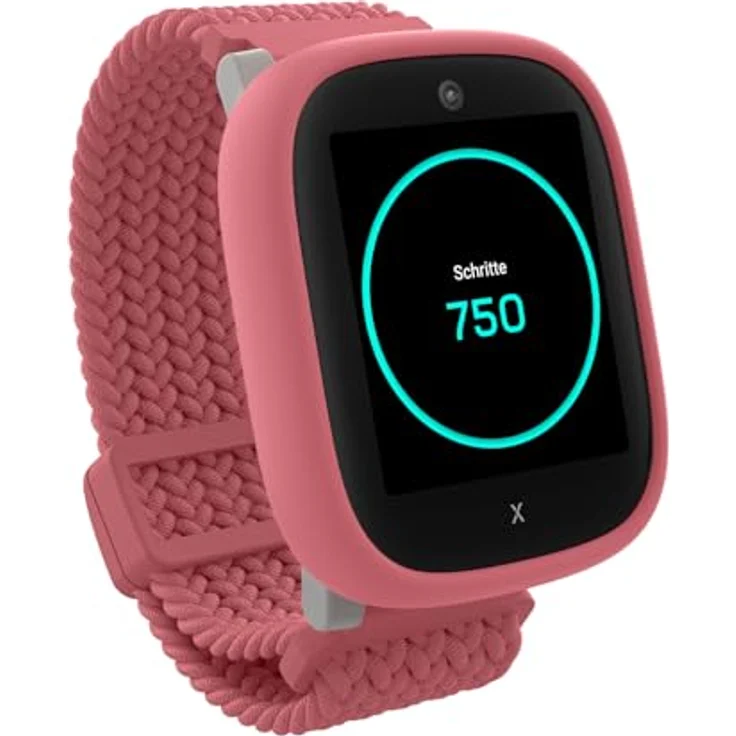 XPLORA X6 Play - wasserdichte Telefon Uhr für Kinder - 4G, Anrufe, Nachrichten, GPS, SOS-Funktion, Kamera, Schrittzähler - 2 Jahre Garantie (ROSA) – Bild 3