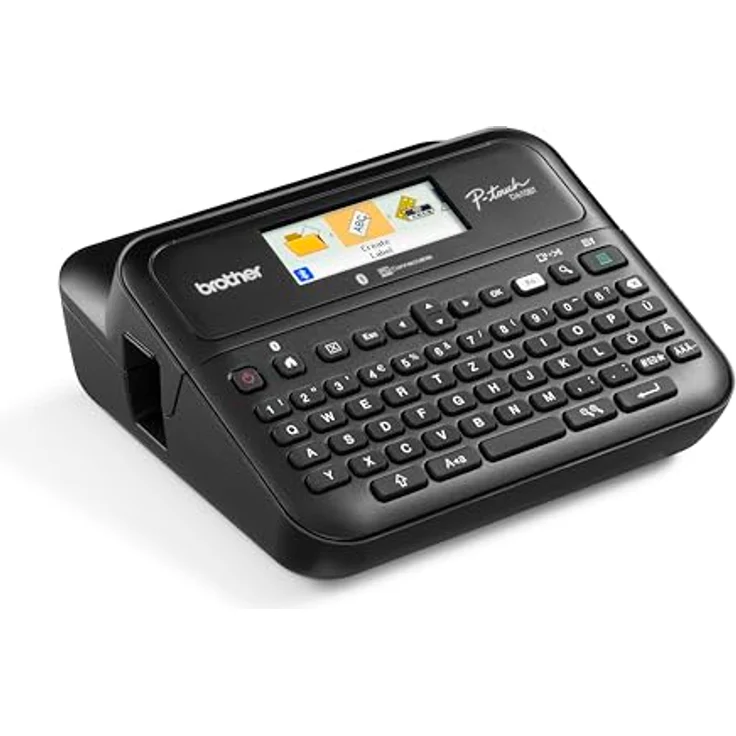 Brother P-touch D610BTVP, Beschriftungsgerät mit Bluetooth und iPrint&Label App, Schwarz – Bild 2