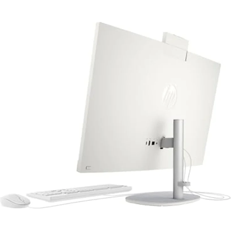 HP All-in-One 27-cr0501ng PC, 27 Zoll Full HD, AMD Ryzen 5, 8 GB RAM, 512 GB SSD, Windows 11 Home, weiß – Bild 3