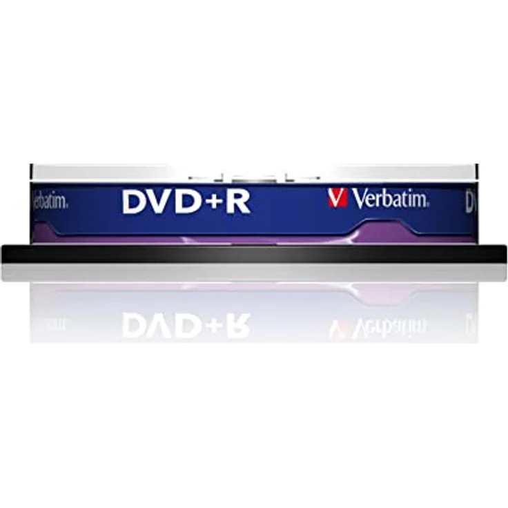 Verbatim DVD+R 4,7GB - 16-fache Brenngeschwindigkeit - Kratzschutz - hohe Lebensdauer - DVD-Rohlinge - 10er Pack Spindel – Bild 3