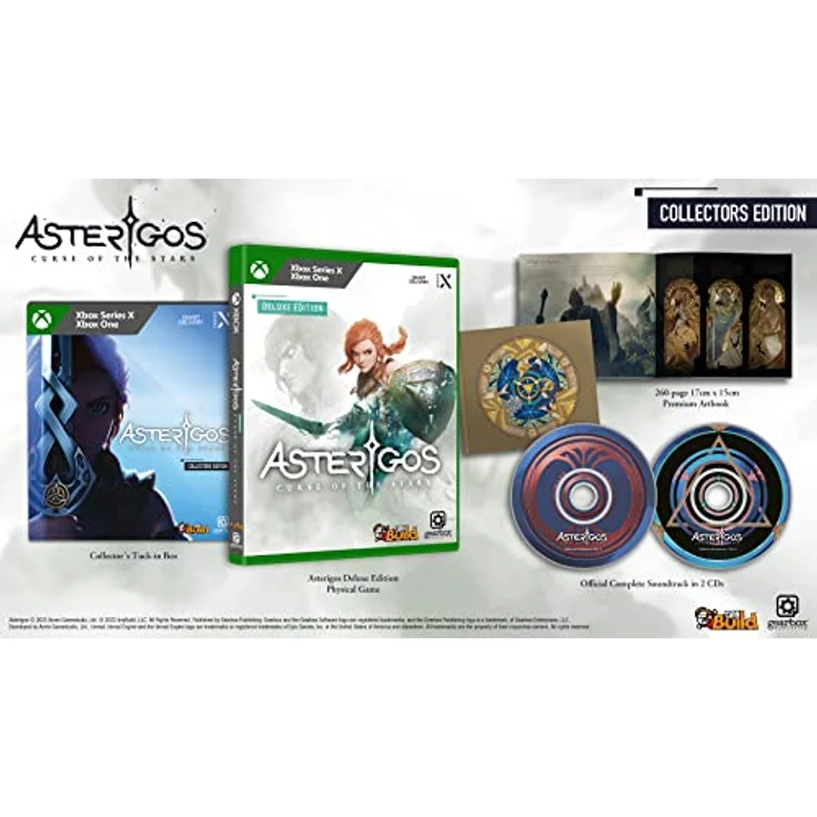 Gearbox Publishing Asterigos: Curse of The Stars - Collector's Edition, Xbox Series X-Games, mit 260-page Premium Artbook, 2 CDs Soundtrack – Bild 2