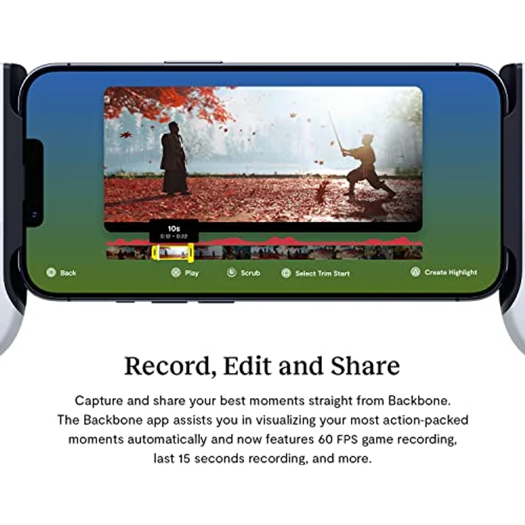 BACKBONE One Mobiler Gaming-Controller für das iPhone (Lightning) - PlayStation Edition - Verwandle dein iPhone in eine Spielkonsole - Spiele Xbox, PlayStation, Call of Duty, Roblox, Minecraft & mehr – Bild 5