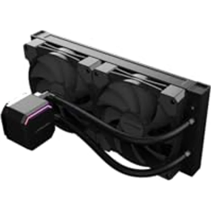LC-Power LC-CC-240-B, CPU Wasserkühler mit 240 mm Radiator, Schwarz, 35 dBA geräuscharm, für AM2/AM3/AM4/AM5 und Intel Sockel – Bild 7