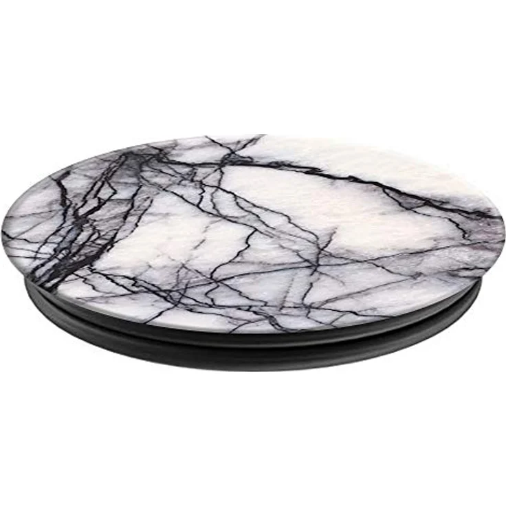 PopSockets - Ausziehbarer (Nicht Austauschbarer) Sockel und Griff für Smartphone und Tablet - White Marble – Bild 5