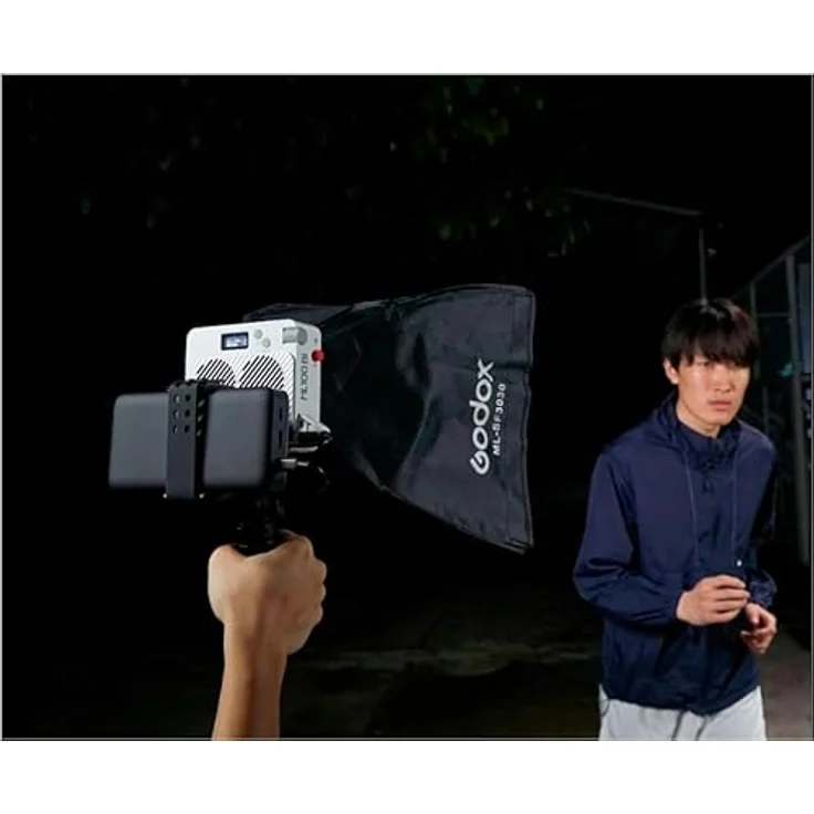 Godox ML100 Bi-color Kit 1, Fotostudio-Equipment mit 11 Lichteffekten, einstellbarer Farbtemperatur (2800K-6500K) - Godox – Bild 3
