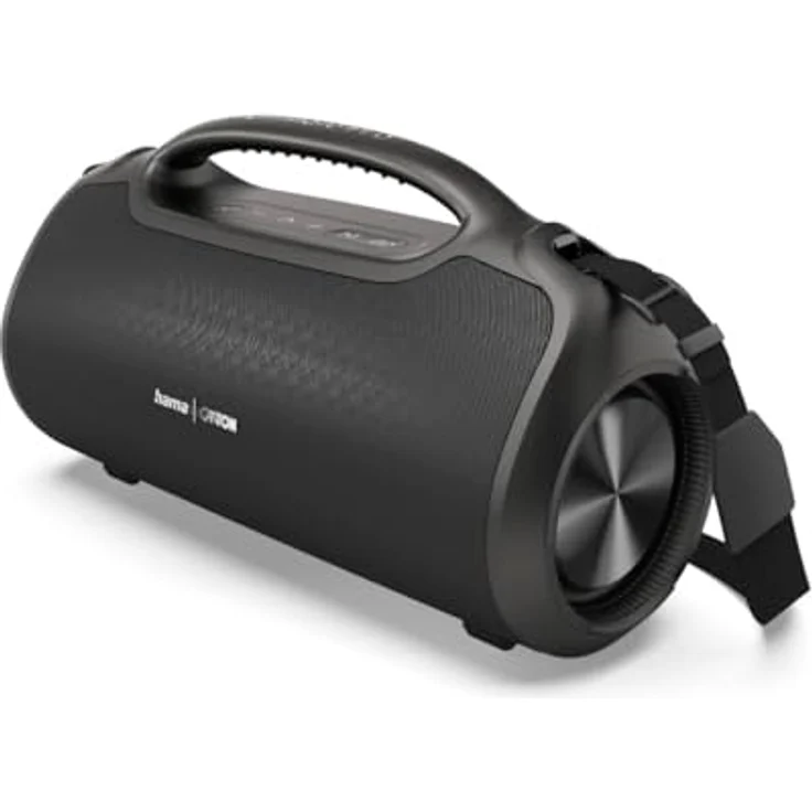 Hama UltiMate Pro 120 W Bluetooth Lautsprecher, IPX6 wasserfest, bis 24 h Laufzeit, schwarz, versandkostenfrei – Bild 11