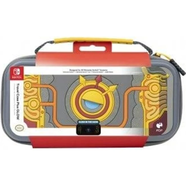PDP Travel GLOW Case Purah Pad, luminescentes Aufbewahrungsetui mit integriertem Stand für Nintendo Switch, Switch Lite und OLED Model – Bild 10