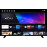 Telefunken QLED Fernseher VIDAA QF32VP750S, 32 Zoll Full HD Smart TV mit HDR, Triple-Tuner und WLAN, schwarz