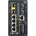Cisco IE3100 W/4GE COPPER 2GE SFP, Netzwerk Switch mit 6 Ports, Schwarz – Robuste, verwaltete Verbindung für industrielle Anwendungen