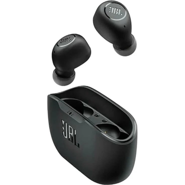 JBL Auricolari Drahtlose Vibe-Knospen Schwarz, True Wireless Kopfhörer mit JBL Deep Bass Sound – Bild 2