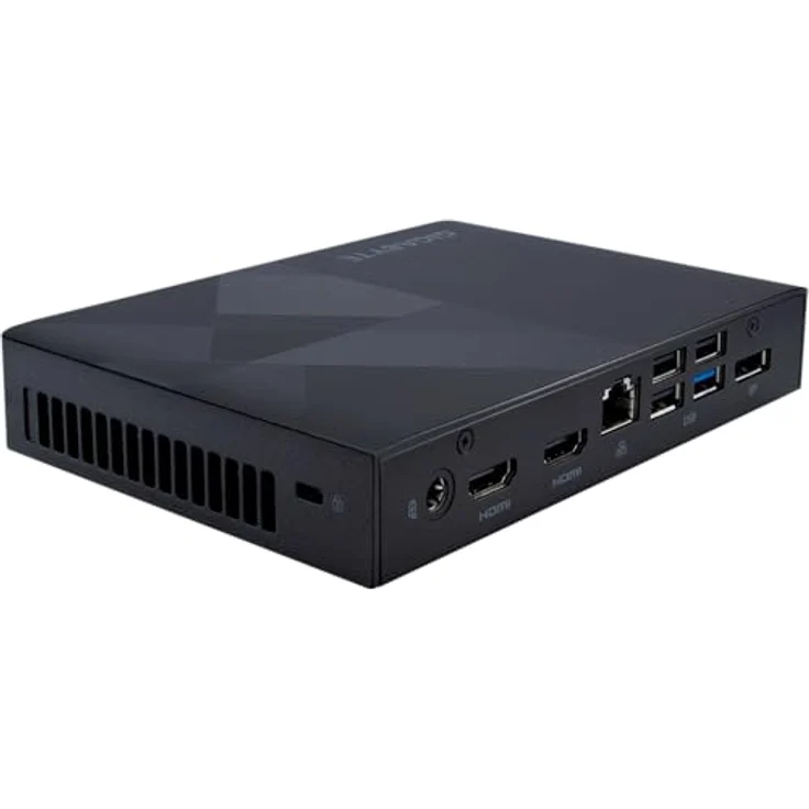 Gigabyte BRIX GB-BNI3-N305 (rev. 1.0) - Kompakter Mini-PC Barebone mit Intel Core i3-N305, bis zu 32 GB DDR4-RAM, integrierter Intel UHD Graphics und vielseitigen Anschlussmöglichkeiten (USB-C, HDMI, DisplayPort) – Bild 1
