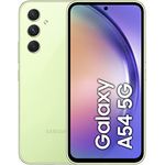 Samsung Galaxy A54 5G, Android Smartphone, 6,4 Zoll Dynamic AMOLED Display, 5.000 mAh Akku, 256 GB/8 GB RAM Handy in Awesome Lime inkl. 30 Monate Herstellergarantie 