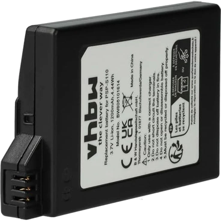 AKKUman Akku kompatibel Sony PSP 2.Generation 1200mAh – Bild 4