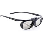 Hi-SHOCK Black Heaven | Aktive 3D Shutterbrille für 3D TV Sony, Samsung, Panasonic | Kompatibel mit SSG-3570CR, TDG-BT500A, TY-ER3D4MU [120 Hz| Akku] - Preisvergleich