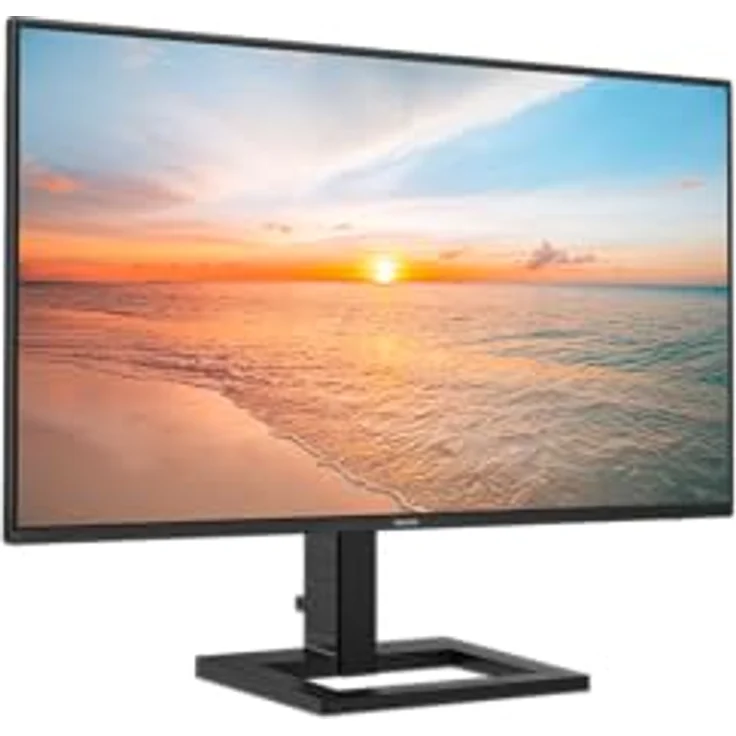 Philips 24E1N1300AE - 24 Zoll Full HD Monitor, Lautsprecher, höhenverstellbar, Schwarz – Bild 1