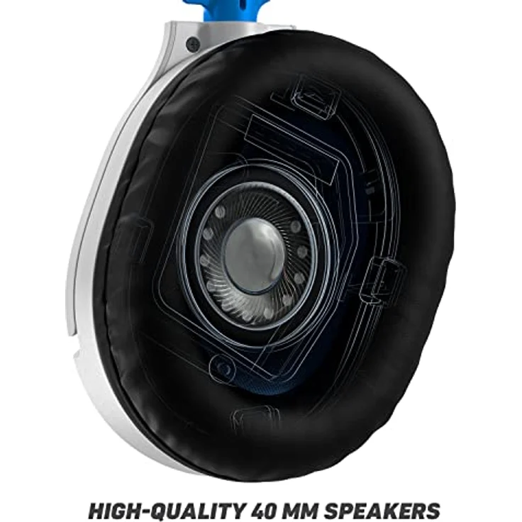 Turtle Beach Recon 70P Weiß Gaming Headset - PS4, PS5, Xbox One, Nintendo Switch und PC – Bild 2