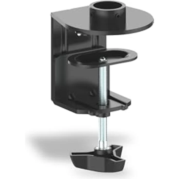 DIGITUS Monitor-Halterung - Standfuß - 4 Monitore - Bis 27 Zoll - Bis 4x 8 kg - VESA 75x75, 100x100 - Schwarz – Bild 4