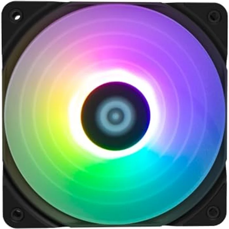 Zalman ZM AF120 ARGB, 120mm Gehäuselüfter mit RGB-Beleuchtung, Schwarz – Bild 10