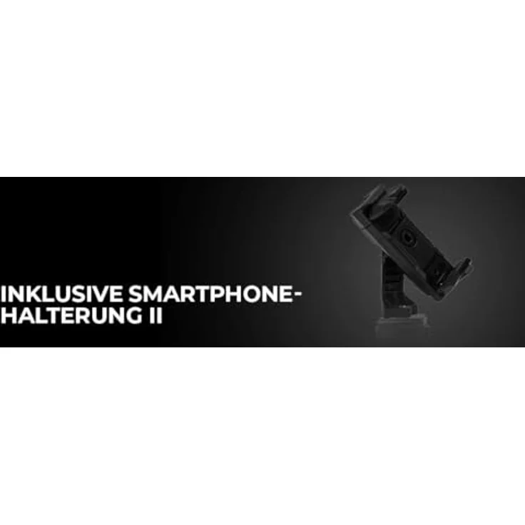 Rollei Comfort Max 2, Stativ mit 360° drehbarem Kopf, verstellbarer Höhe von 46,5 bis 157 cm, inkl. Smartphone-Halterung und Bluetooth-Fernbedienung – Bild 8