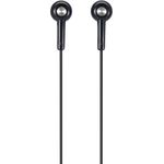 Hama Gloss II, In-Ear Kopfhörer kabelgebunden mit Frequenzbereich von 20 - 20000 Hz, Schwarz/Dunkles Grau