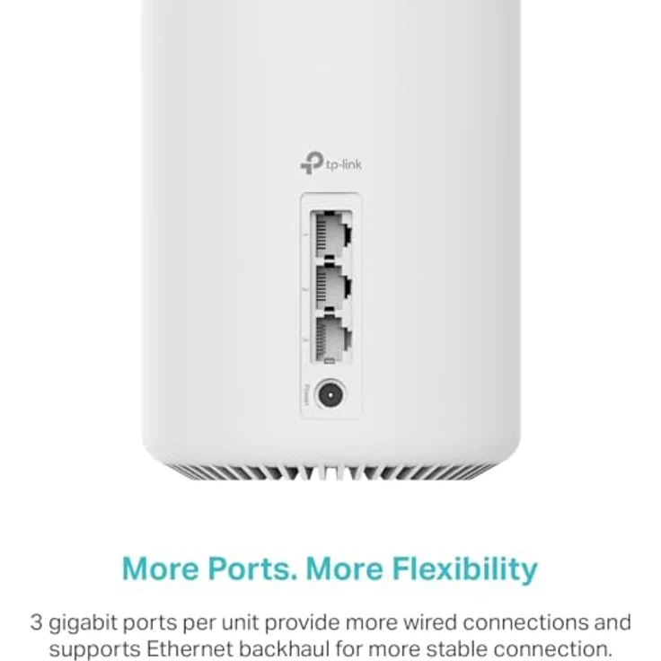 TP-Link Deco XE75 AXE5400 Tri-Band WLAN-Mesh Wi-Fi 6E System, 2er Set – Bild 5