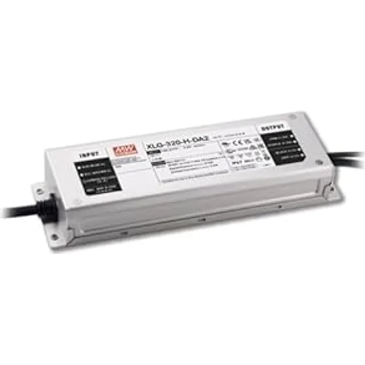 MeanWell 24V 320W IP67 Netzteil, zuverlässige Stromversorgung mit Staub- und Wasserschutz, kompakte Bauweise