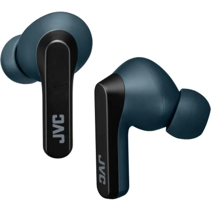 JVC HA-A9T True Wireless In-Ear-Kopfhörer, Blau