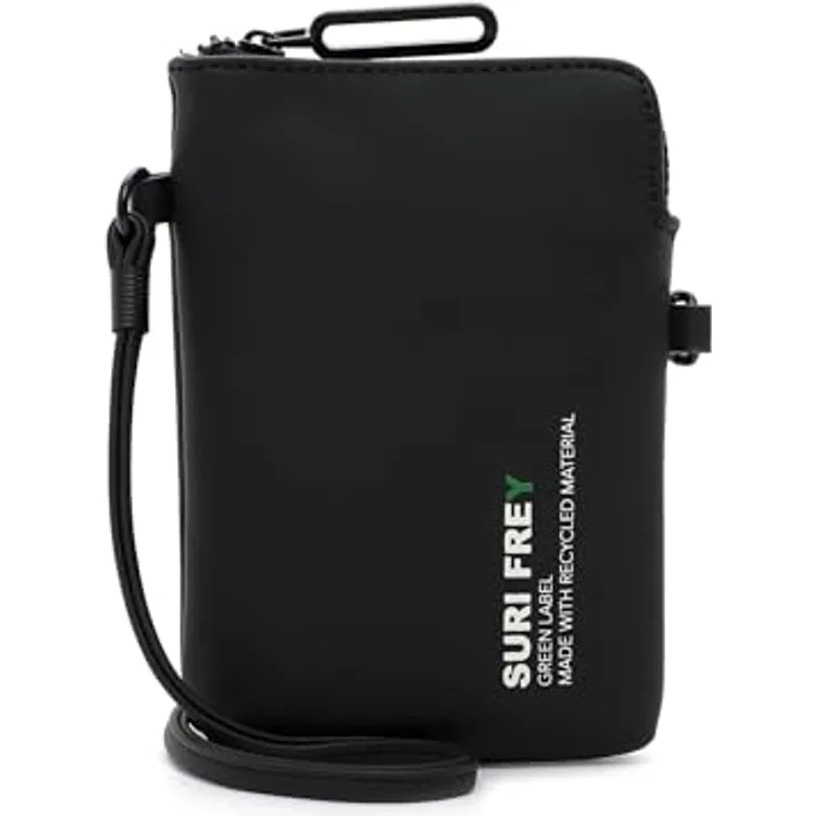 Suri Frey Jenny Handytasche, 13 cm, schwarz, 100% Polyurethan