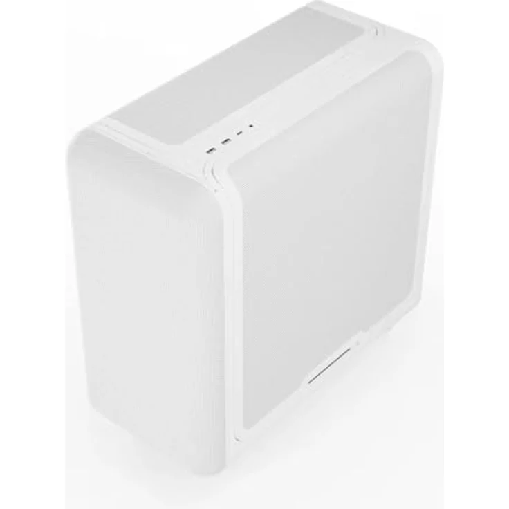 HYTE X50 Air Midi Tower - Snow White, PC-Gehäuse mit starkem Airflow, drei Kammern, Mesh-Seiten und USB-C 20 Gbit/s Frontanschluss – Bild 3