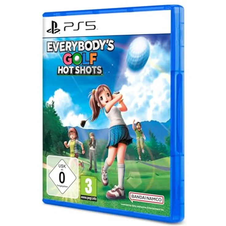 Bandai PS5 EVERYBODYS GOLF HOT SHOTS - Golfspiel mit klassischer Drei-Tasten-Schlagmechanik, Offline- und Online-Multiplayer, Verrücktes Golf Modus – Bild 2
