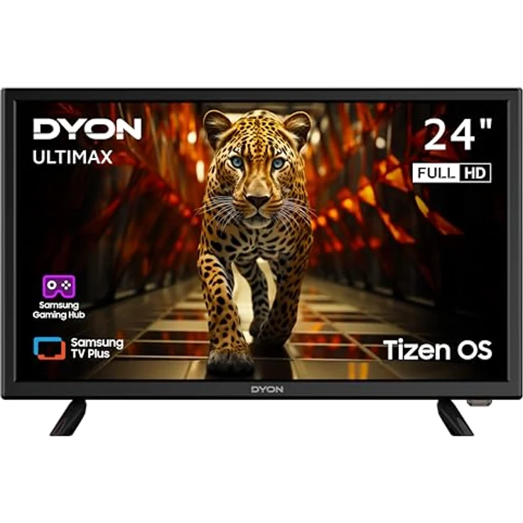DYON ULTIMAX 24F-TI - 24 Zoll Smart TV mit Tizen OS, Triple Tuner, Samsung Smart & Gaming Hub, Prime Video, Netflix, Disney+ – Bild 1